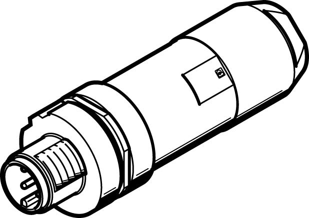 Festo Conector 4-pines M12x1 IP65 IP67 - 575719