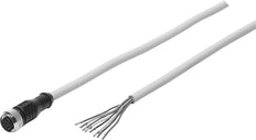 Festo Plug Socket Con Cable M12x1 A-Codificado EN 61076-2-101 15m - 5105631