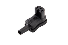 Martin Kaiser MK Toma IEC para aparatos C15 120 grados 10A Negro - 797/SW [25 Piezas]