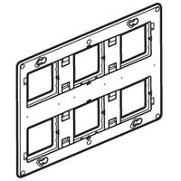 Legrand Marco Mosaico Para Módulo 2x3x2 Metal Aislado - 080266 [5 Piezas]