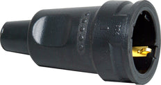 Kopp RA Tapón de Goma con Accesorio de Curvatura Negro - 180416066 [10 Piezas]