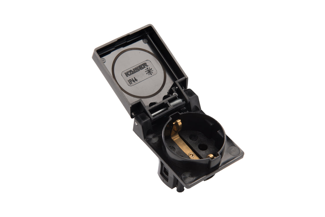 Martin Kaiser 1-Way Flush-Fitting Socket Earthing Contact Negro - 496/1/sw [35 Piezas]