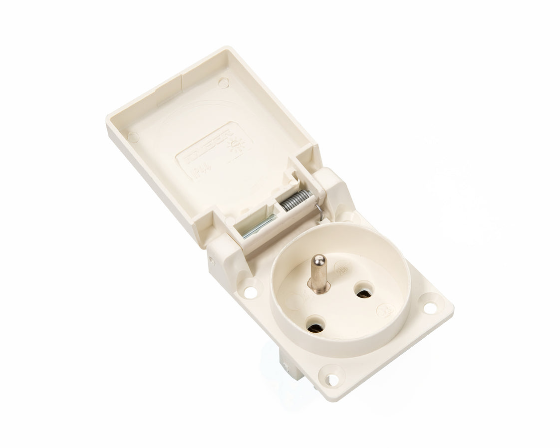 Martin Kaiser 1-Way Flush-Fitting Socket Earthing Pin IP44 - 497/1/kws [35 Piezas]