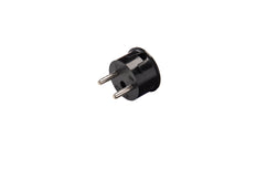 Martin Kaiser Enchufe MK 10 Amp Sin Contacto de Tierra Negro - 599/sw [80 Piezas]
