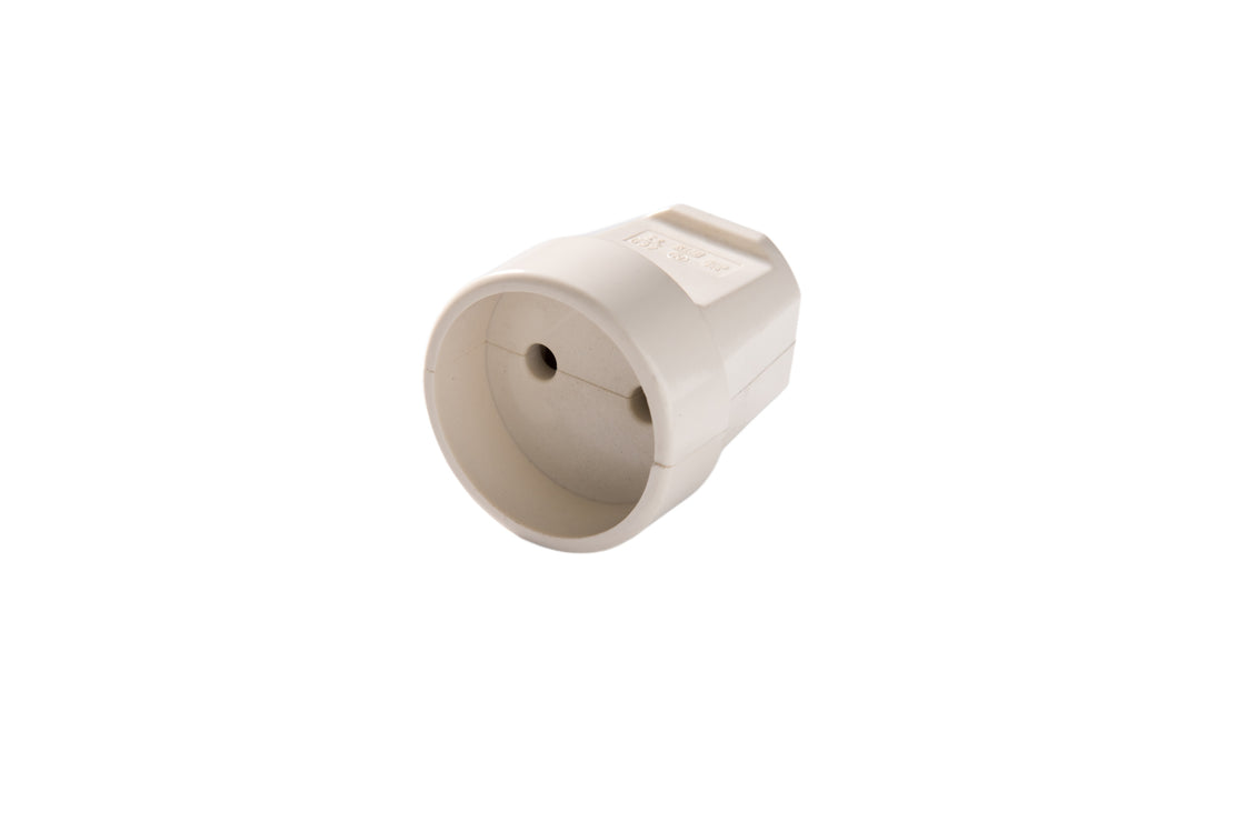 Martin Kaiser Unearthed Enchufe de Acoplamiento 16 Amp Blanco - 632/ws [40 Piezas]