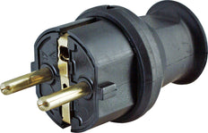 Enchufe con toma de tierra Kopp Poliamida PVC Goma Negro - 1797.1600.5 [20 Piezas]