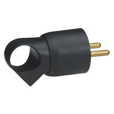 Legrand Tapón Negro Con Tirador De Ojal - 050428 [25 Piezas]