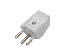 Martin Kaiser Enchufe Suizo Tipo J CH T12 Gris Con Contacto De Puesta A Tierra - 521N/GR [100 Piezas]