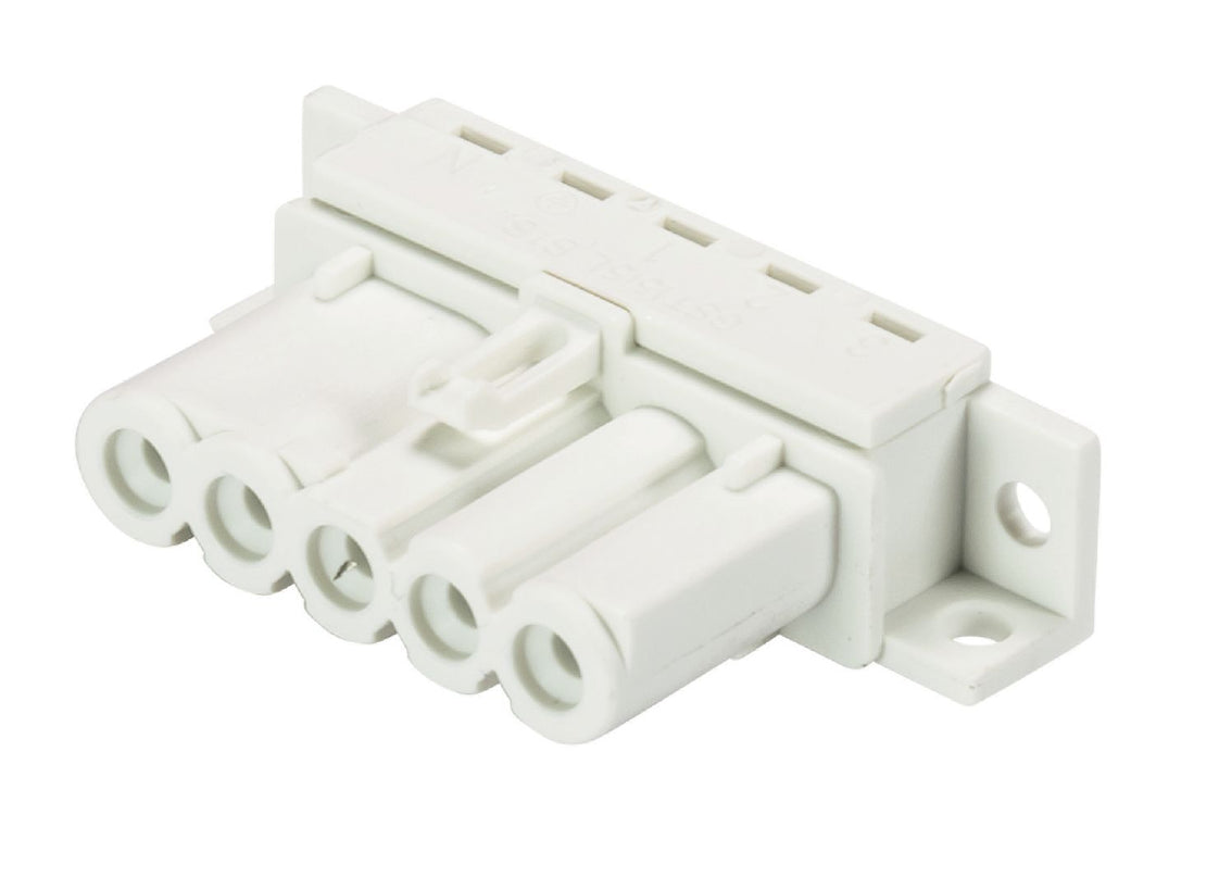 Gesis Mini Conector de Dispositivo 5P 16A 250V/400V Blanco - 91.051.0153.0 [100 Piezas]