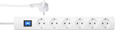 Kopp Universal Plus 6V Cord Center Con Interruptor Blanco - 233402004 [4 Piezas]