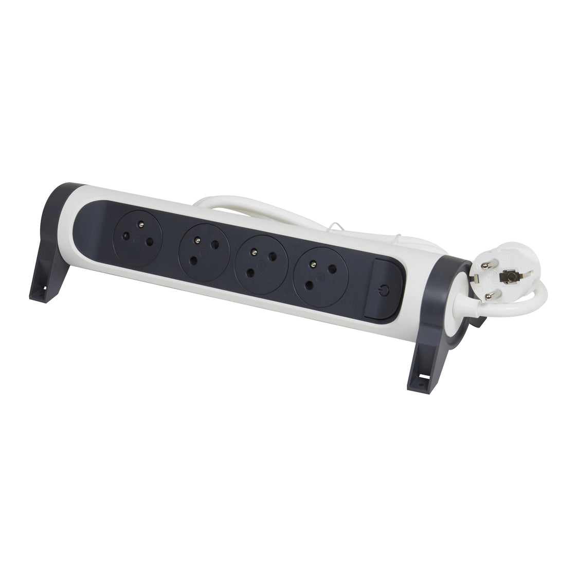 Legrand Enchufe Premium 4X2P Con Cable De 1,5M (Enchufe Europeo) - 049447 [5 Piezas]