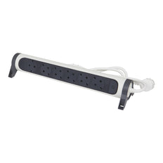 Protector contra sobretensiones Legrand Premium giratorio de 6 salidas con cable de 1,5 m (Enchufe Europeo) - 694533 [5 piezas]