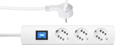Kopp Duoversal Plus L36 A Cable plano Ste Blanco 1,4M - 234602001 [4 Piezas]