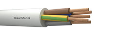Draka VMVL 5G2.5 Cable De Vinilo Flexible Blanco Clase Eca - 803878 [100 Metros]