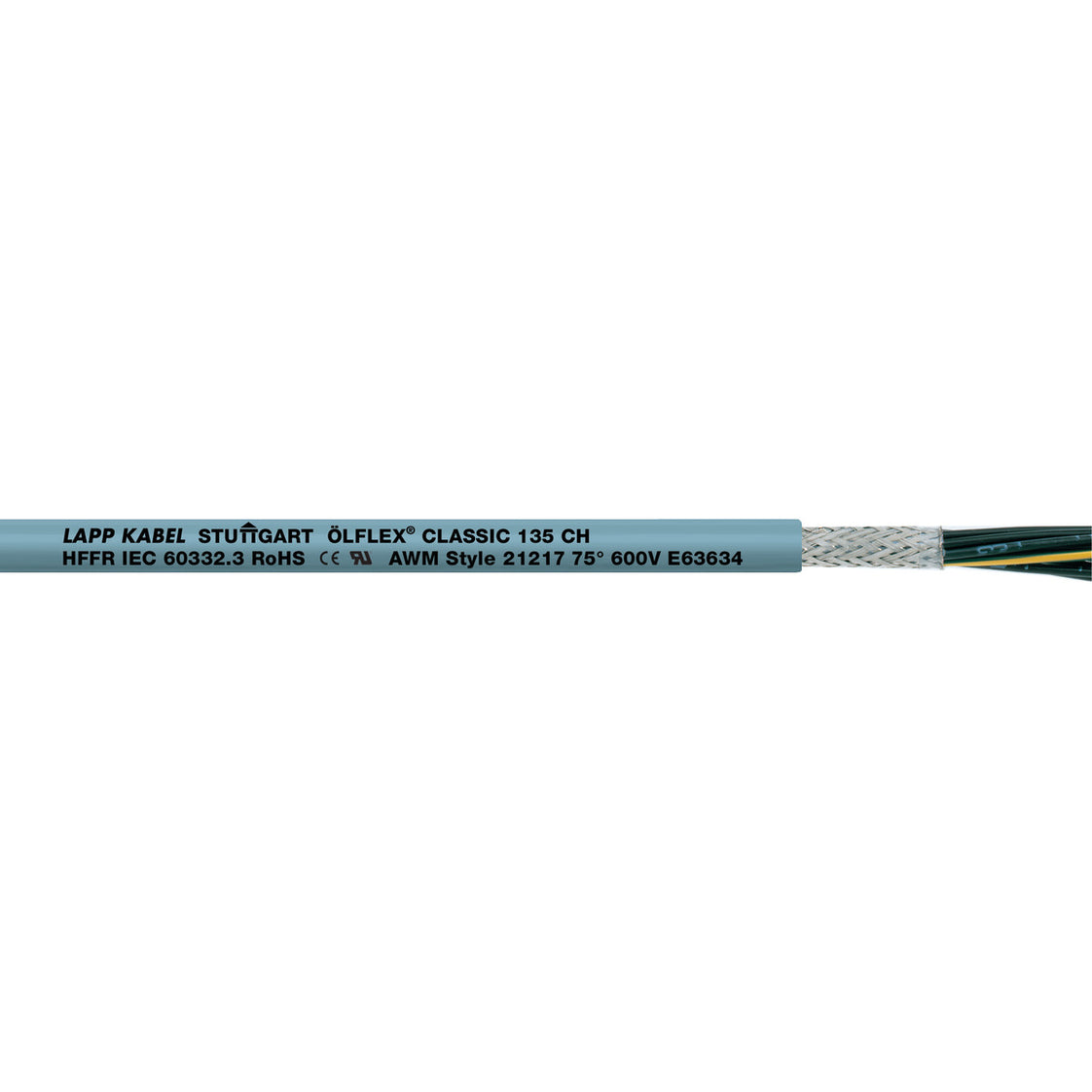 Olflex Classic 135 Ch 3G1.5 Libre De Halógenos Cable De Control - 1123307 [10 Metros]