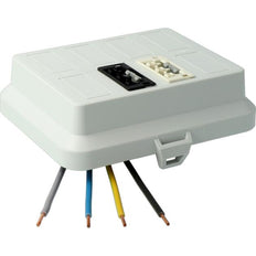 Attema Cable-mate Tapa Para Caja De Montaje En Superficie Pared/Techo - AT7704 [10 Piezas]