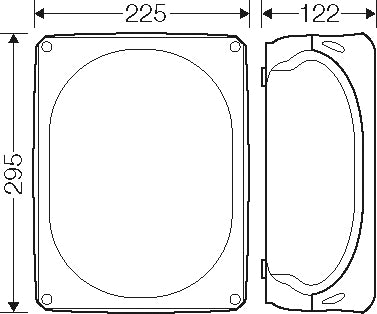 Hensel KF3550A IP66/67/69 Caja De Conexiones 1.5-50mm² - KF 3550 A