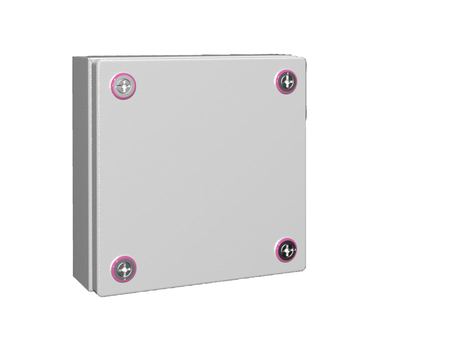 Rittal KX Caja De Terminales De Acero 200x200x80mm RAL7035 - 1516000