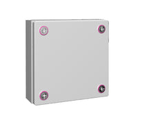 Rittal KX Caja De Terminales De Acero 200x200x80mm RAL7035 - 1516000