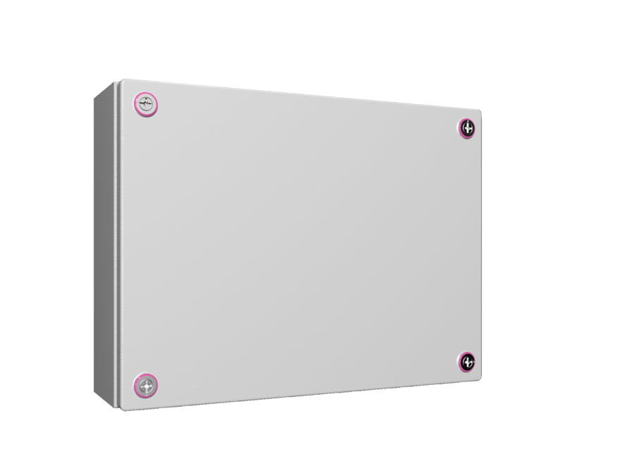 Rittal KX Caja De Terminales De Acero 400x400x120mm RAL7035 - 1511000