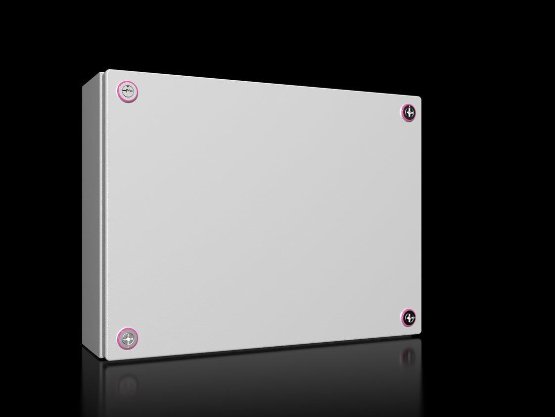 Rittal KX Caja De Terminales De Acero 400x400x120mm RAL7035 - 1511000