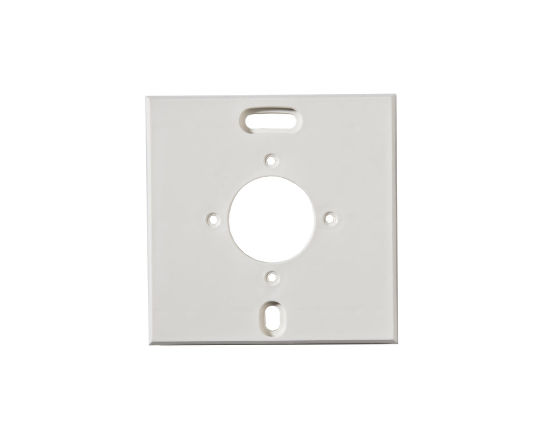 Martin Kaiser Placa de Montaje Simple Cuadrada Crema Blanco - 826T/WS [100 Piezas]