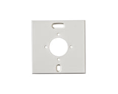 Martin Kaiser Placa de Montaje Simple Cuadrada Crema Blanco - 826T/WS [100 Piezas]