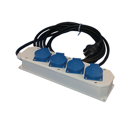 Hateha Caja De Distribución De Energía Industrial De 4 Vías 16A 230V - 12.212.012