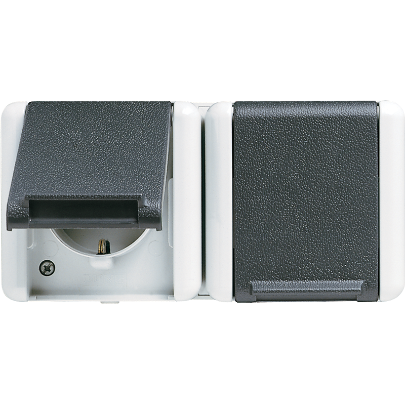 Caja De Enchufes De Pared WG800 De Jung (aparamenta WCD) (Enchufe Europeo) - 8220W