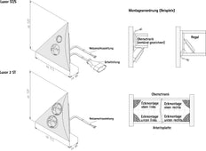 Hera Luxor Toma De Pared (interruptor WCD) (Enchufe Europeo) - 50660217001