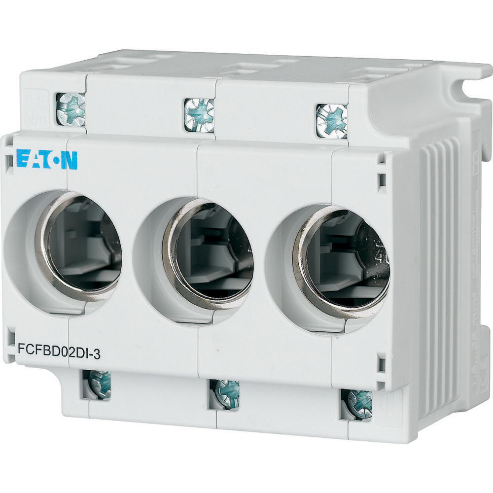 Eaton Portafusibles D02 o D01 63A 400V 3P 81mm - 148810 [5 Piezas]