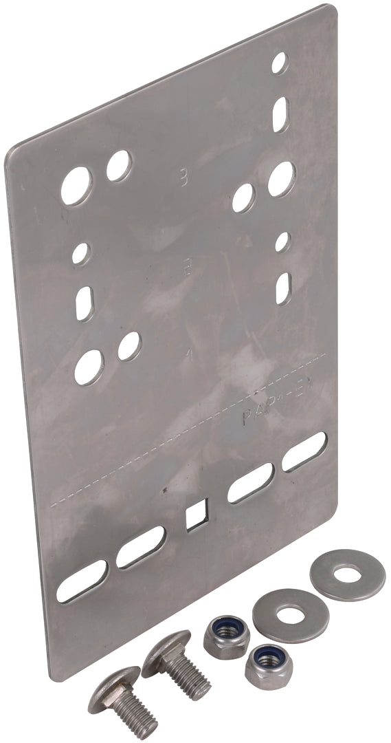 Placa de conexión equipotencial para bandejas de cables Acero inoxidable - 306210 [15 Piezas]