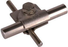 Abrazadera Dehn MV 8-10/16mm Acero Inoxidable Con Tornillo Hexagonal - 392059