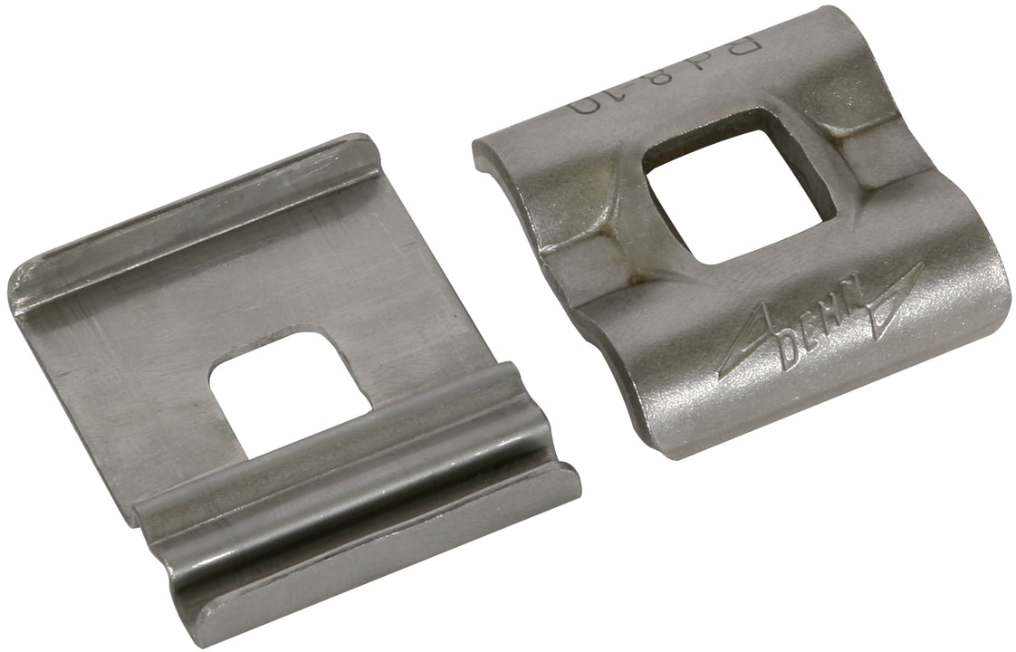 Accesorio Dehn Placa De Contacto De Doble Grapa Con Agujero Cuadrado - 540261 [100 Piezas]