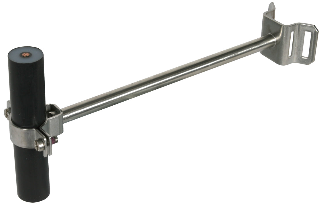 HVI Ex P240 Soporte de Conductor de Acero Inoxidable D27mm 240mm Con Soporte - 275455 [10 Piezas]