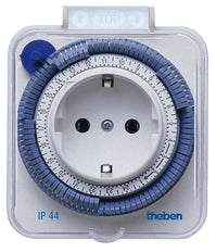 Temporizador Theben 26 IP44 Enchufe Analógico Interruptor De Tiempo - 0260855