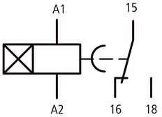 Eaton ETR2-11 Relé De Temporización Electrónico 24-240V CA/CC - 262684