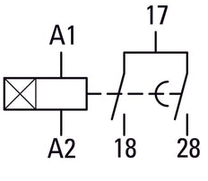 Eaton ETR4-51-W Estrella Delta Temporizador Relé 400VAC - 031885