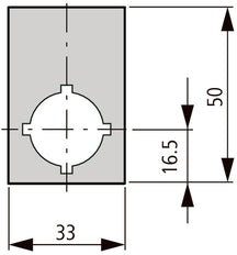 Etiqueta De Parada De Emergencia Amarilla 50x33mm - 216470 [2 Piezas]
