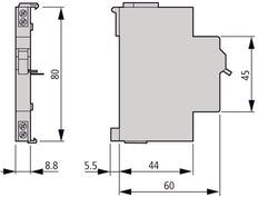 Eaton Faz-Xhin11 Módulo De Contacto Auxiliar - 286054