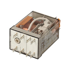 Finder 55.32 Relé Industrial 2CO 10A 24VAC Con Pulsador De Prueba - 55.32.8.024.0040