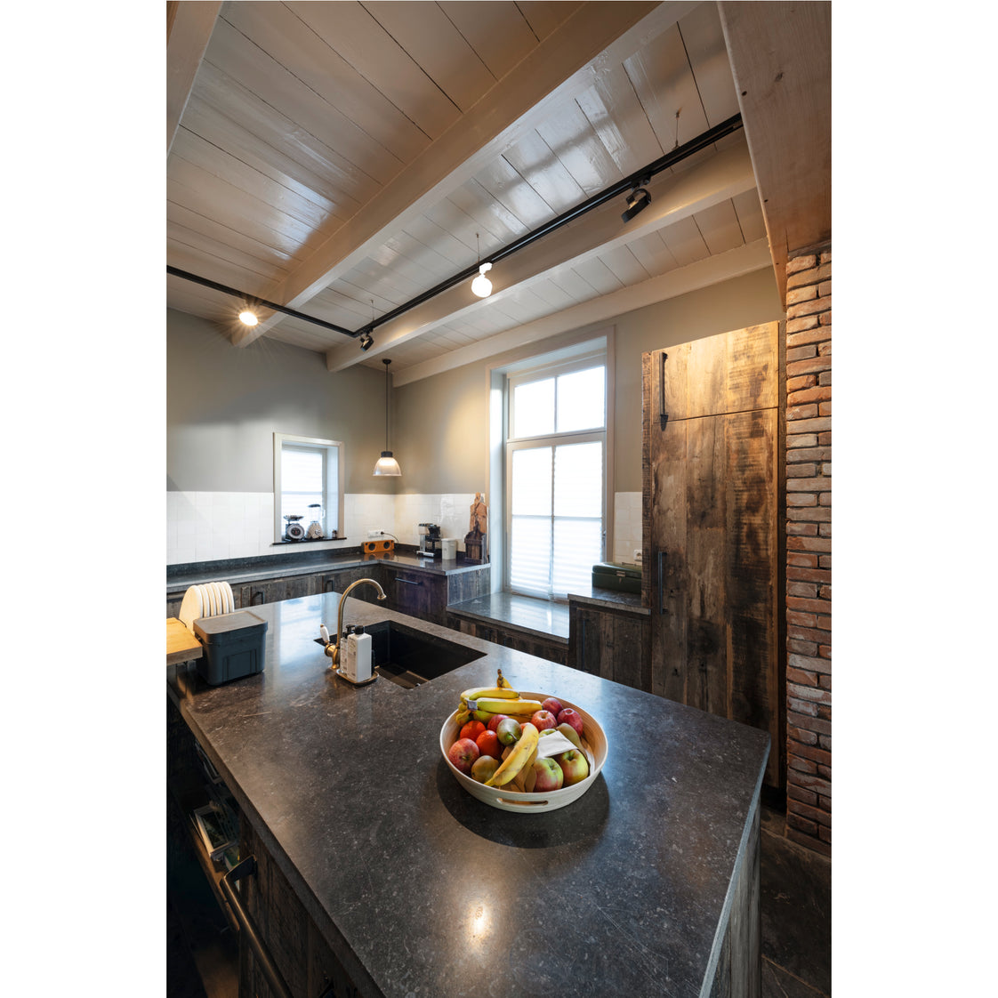 Slv Kalu Carril Qpar Gu10 Foco De Una Sola Fase Negro - 143540