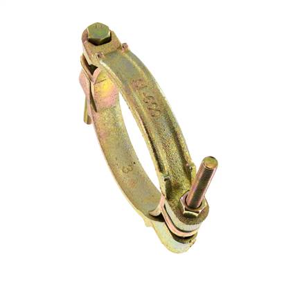 Abrazadera de manguera de fundición maleable 135-155 mm Acoplamiento de garras giratorias DIN 20039A