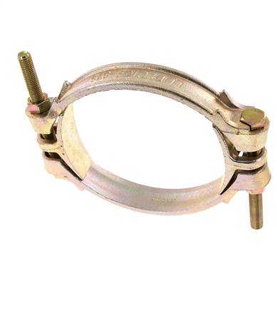 Abrazadera de manguera de fundición maleable 155-175 mm Acoplamiento de garras giratorias DIN 20039A