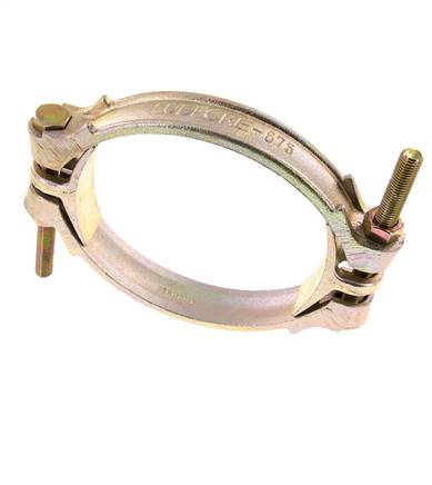 Abrazadera de manguera de fundición maleable 155-175 mm Acoplamiento de garras giratorias DIN 20039A