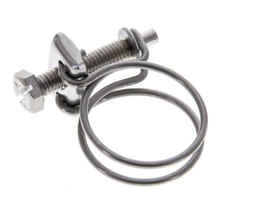 abrazadera de manguera de 27 - 31 mm Acero galvanizado