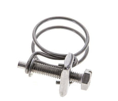 abrazadera de manguera de 27 - 31 mm Acero galvanizado