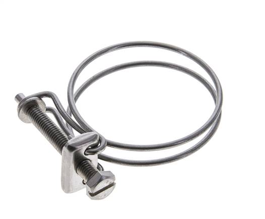 abrazadera de manguera de 49 - 55 mm Acero galvanizado