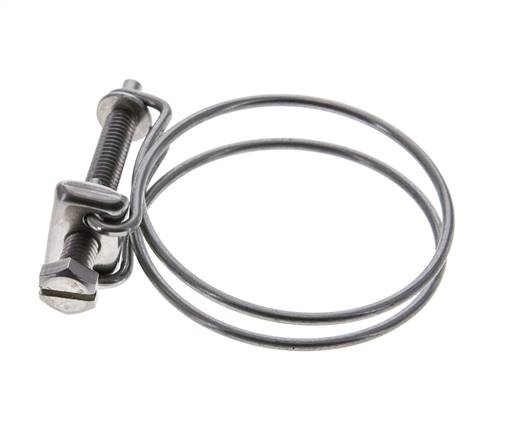 abrazadera de manguera de 49 - 55 mm Acero galvanizado
