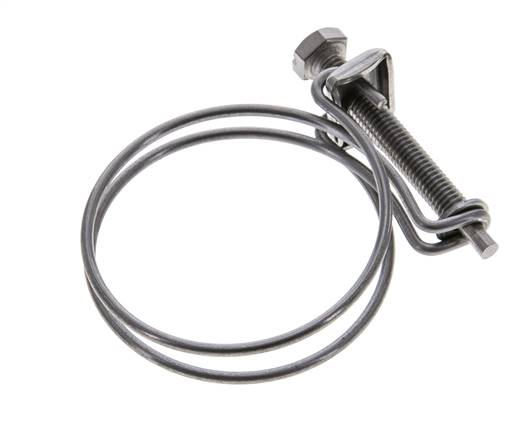 abrazadera de manguera de 49 - 55 mm Acero galvanizado